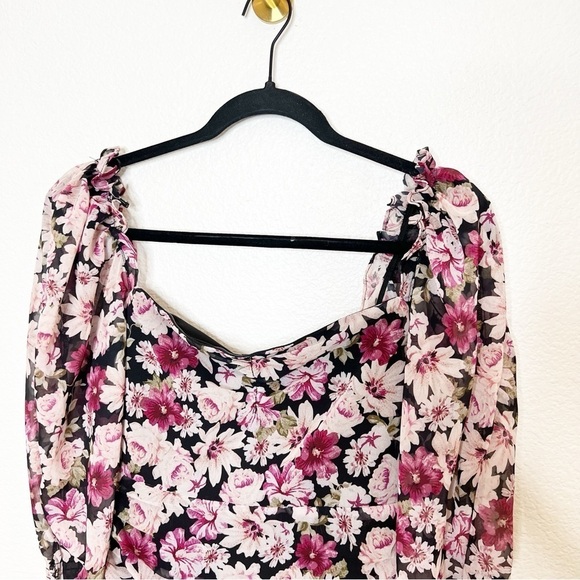 ASTR Keira Floral Mini Dress XS - Picture 2 of 7